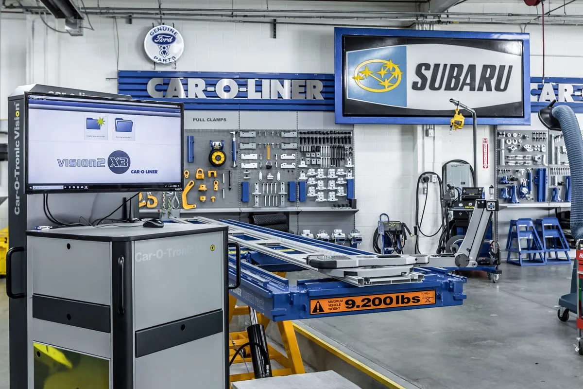 Car-O-Liner Vision X3 frame measuring system